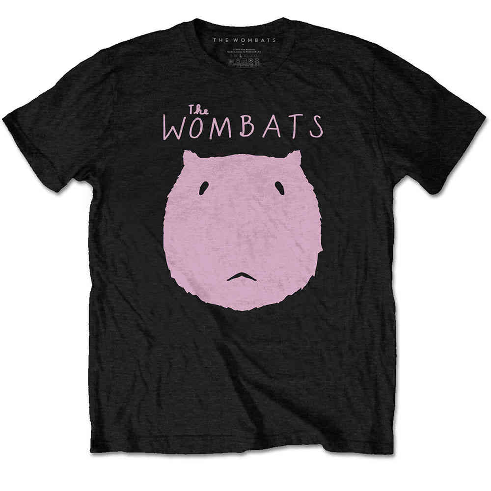 The Wombats - Logo Tshirt Homme - Noir
